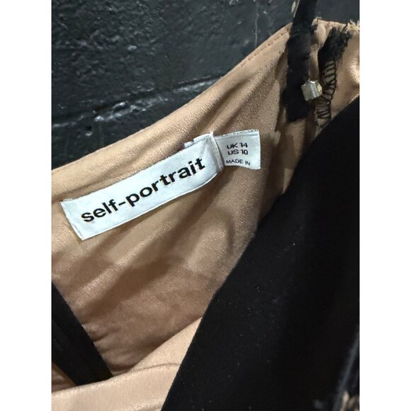 Self-Portrait Fine Lace Maxi Dress - Picture 6 of 7